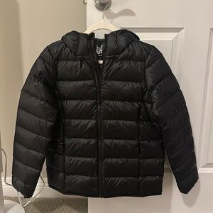 Aritzia TNA Little Puff Coat - NEVER WORN, Black, Medium